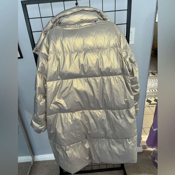 S. Deer/Concepts Gold Goose Down Puffer Coat NWT - Picture 11 of 13